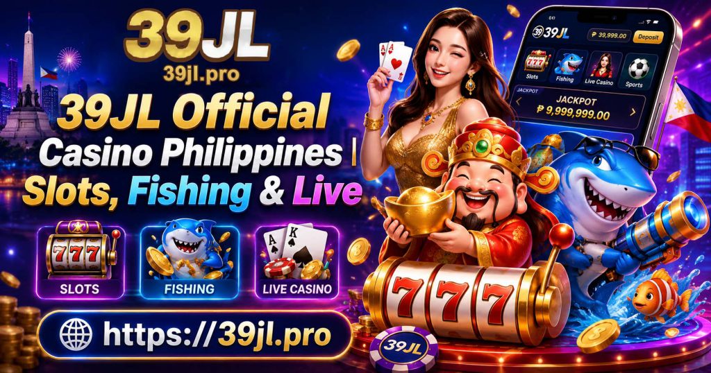 39JL Official Casino Philippines Slots, Fishing & Live