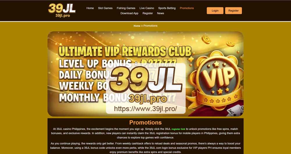 Exploring Slot Games at 39JL